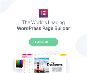 Elementor The World's Leading WordPress Visual Page Builder