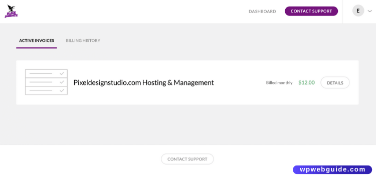 growth suite client portal login screen