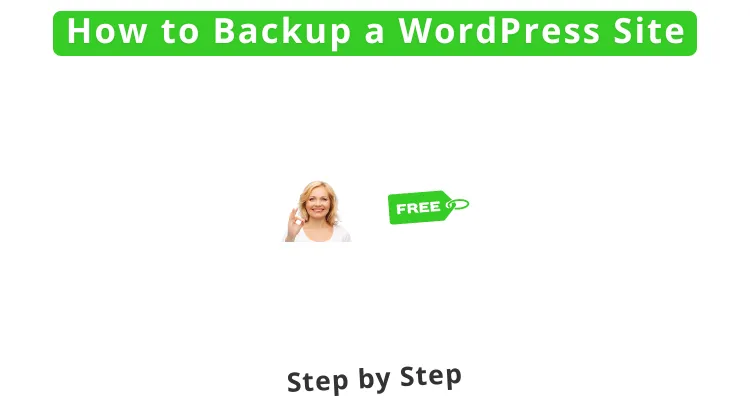 how to backup a wordpress site for free