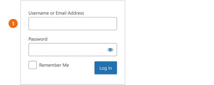 wordpress login